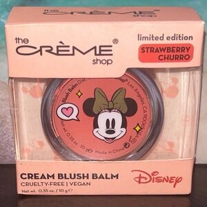 The Crème Shop Disney Cream Blush Balm Strawberry Churro Minnie Mouse Limited Ed